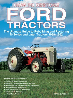 cover image of How to Restore Ford Tractors